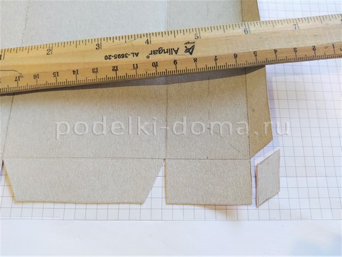 Пасхальный пакетик из картона Пасхальный пакетик из картона