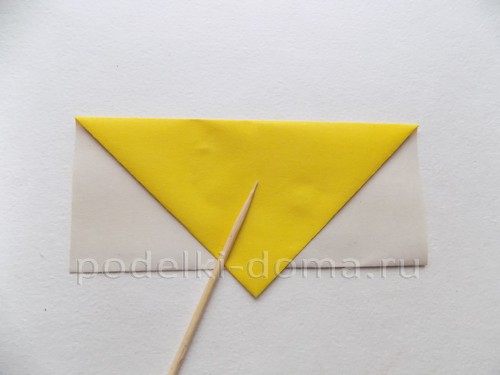 Колокольчики из бумаги (оригами)