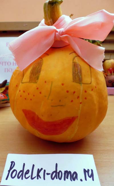 Поделки из тыквы