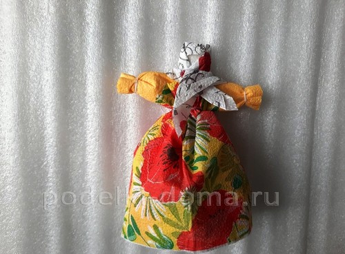 Куклы из бумажных салфеток