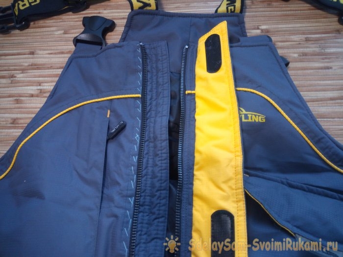 Как самостоятельно заменить молнию в утеплённом полукомбинезоне Как самостоятельно заменить молнию в утеплённом полукомбинезоне