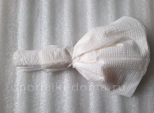 Куклы из бумажных салфеток