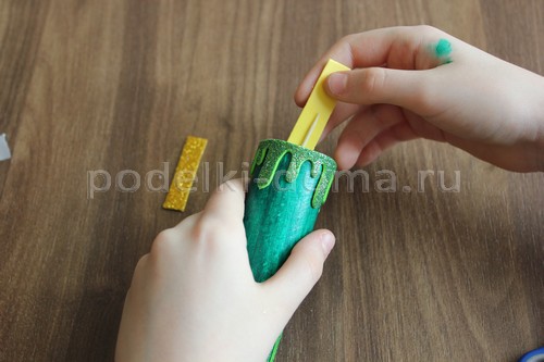 Как сделать свечу из картона и фоамирана — 3 МК Как сделать свечу из картона и фоамирана — 3 МК