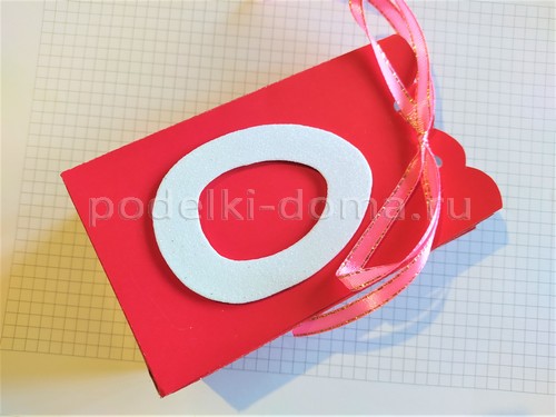 Пасхальный пакетик из картона Пасхальный пакетик из картона