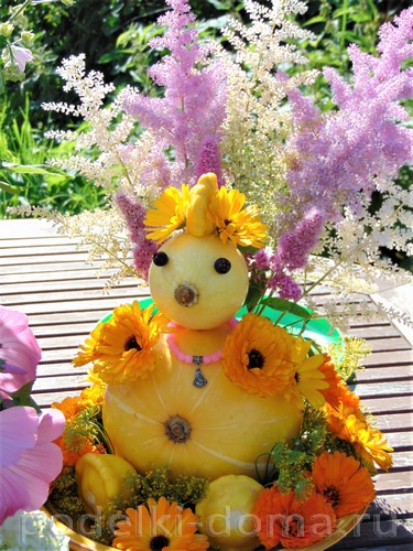 Поделки из тыквы