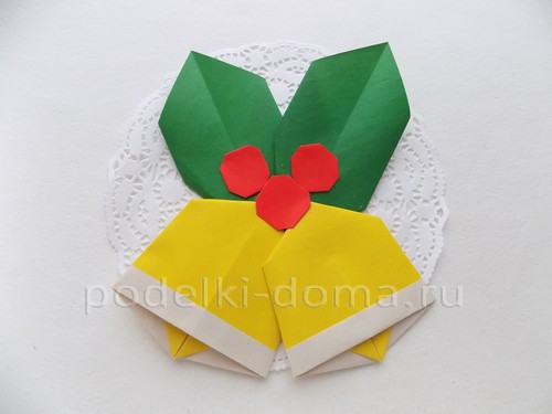 Колокольчики из бумаги (оригами)