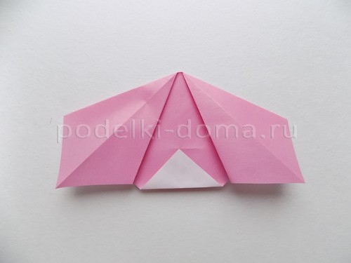 Зайчик из бумаги (оригами)