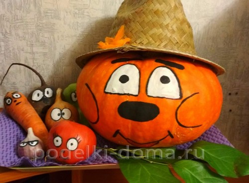 Поделки из тыквы