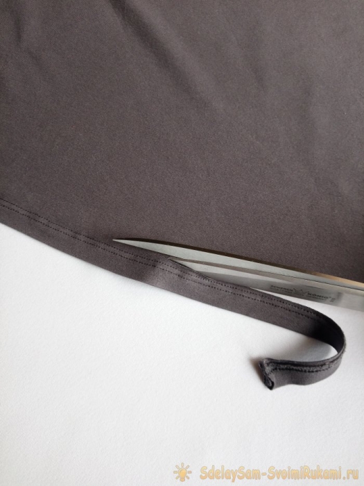 Подробный мастер-класс по изготовлению легкой удобной маски из футболки