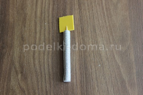 Как сделать свечу из картона и фоамирана — 3 МК Как сделать свечу из картона и фоамирана — 3 МК