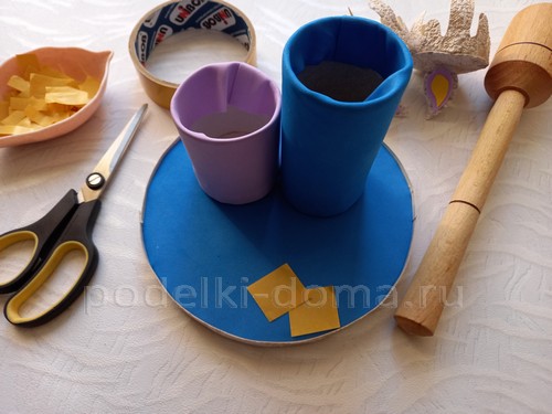 Как сделать свечу из картона и фоамирана — 3 МК Как сделать свечу из картона и фоамирана — 3 МК