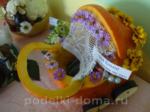 Поделки из тыквы