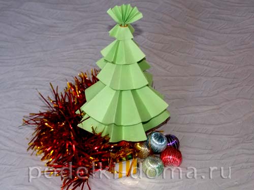 Колокольчики из бумаги (оригами)